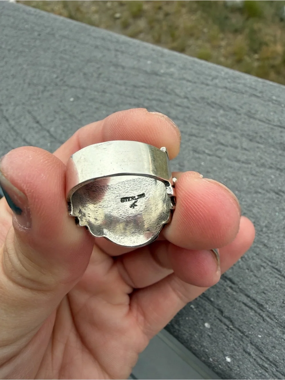 Turquoise and Silver Ring